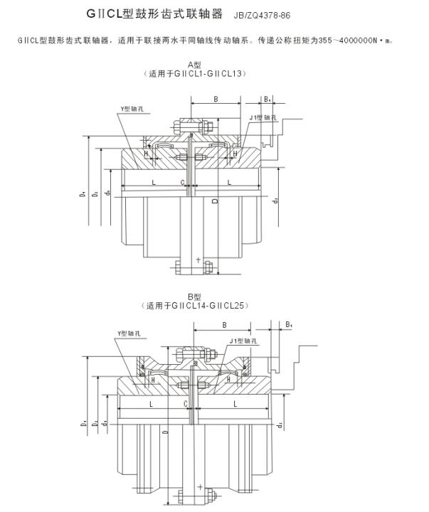 鼓形齒式聯(lián)軸器